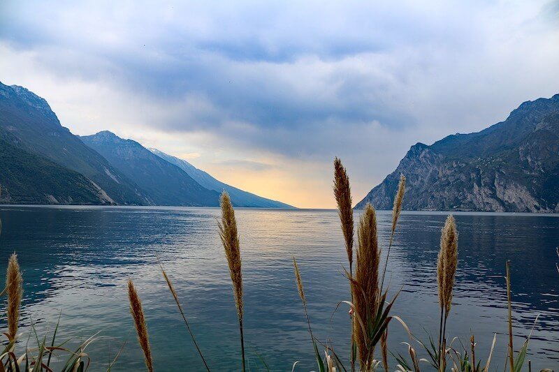 Verträumter Blick auf den Gardasee