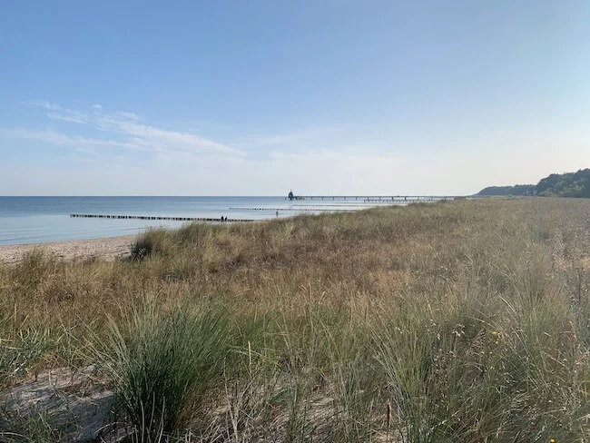 Blick auf die Ostsee